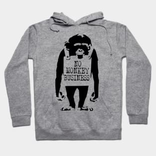 BANKSY No Monkey Business Hoodie